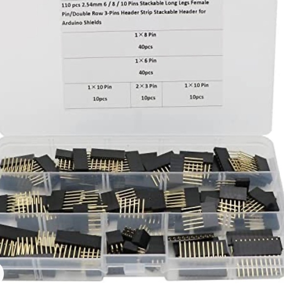 2.54mm Stackable Shield Header‎ Zovfam - Picture 1 of 5